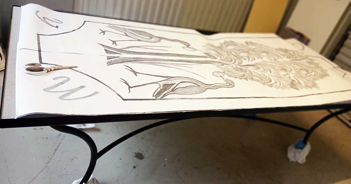 garden stone table