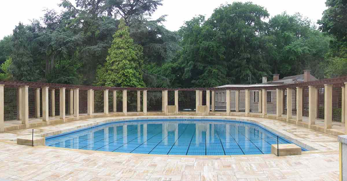 Art deco style mosaic restoration