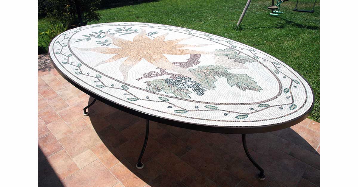 Provençal table top