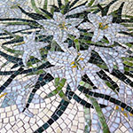 Mosaic garden table