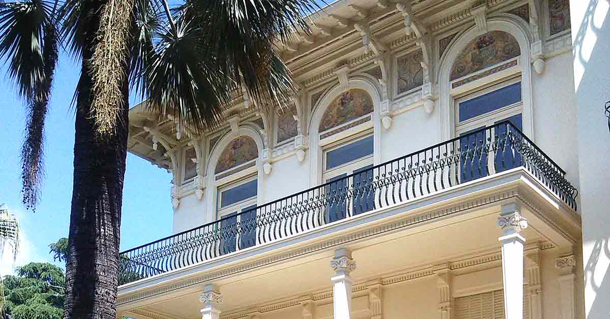 Belle Epoque mosaic restoration